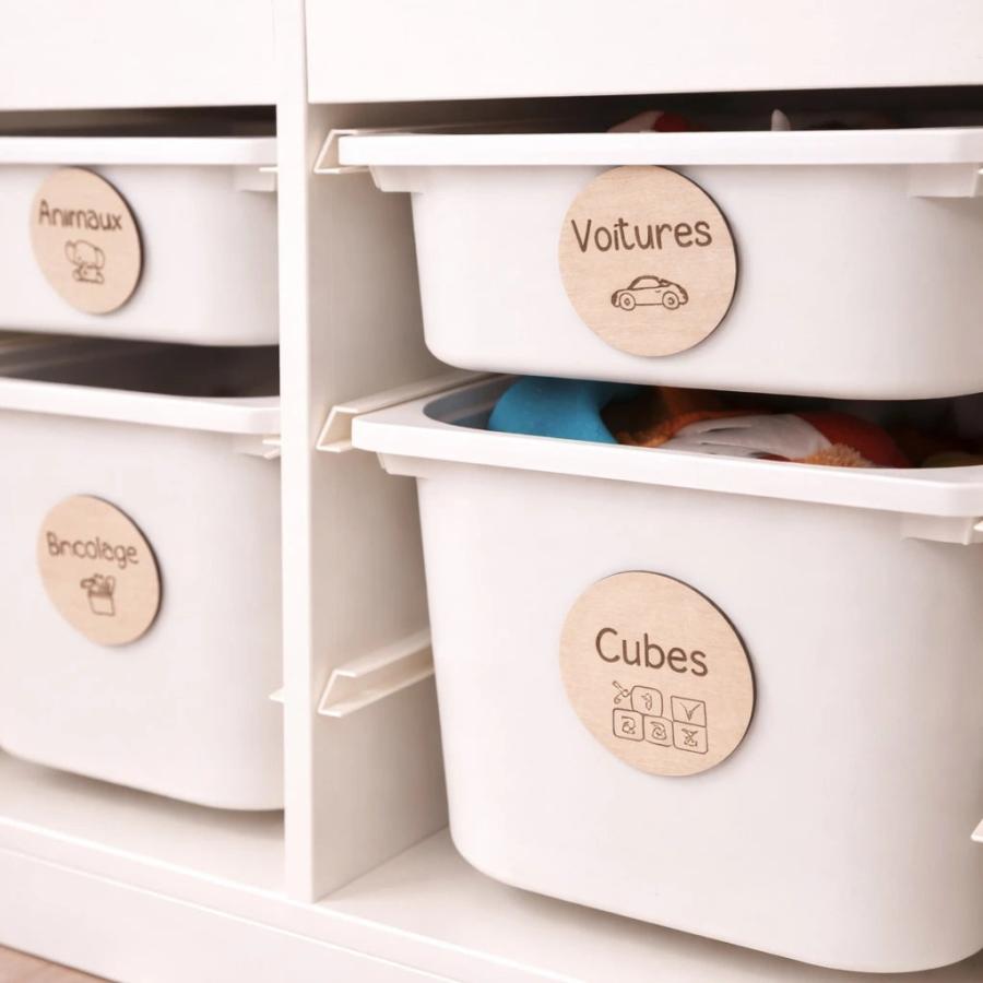 Marques bacs enfant en bois